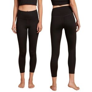 Girlfriend Collective Leggings Size XS Black Ankle Crop